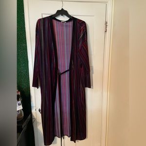ZARA VELVET WRAP ROBE